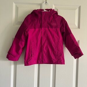 The North Face Kids' 3-in-1 Fuchsia Jacket